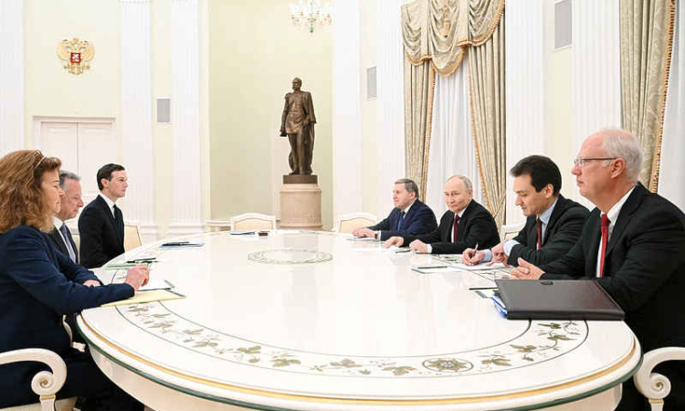 Russia says no Ukraine compromise reached  after five-hour Putin talks with Trump envoys